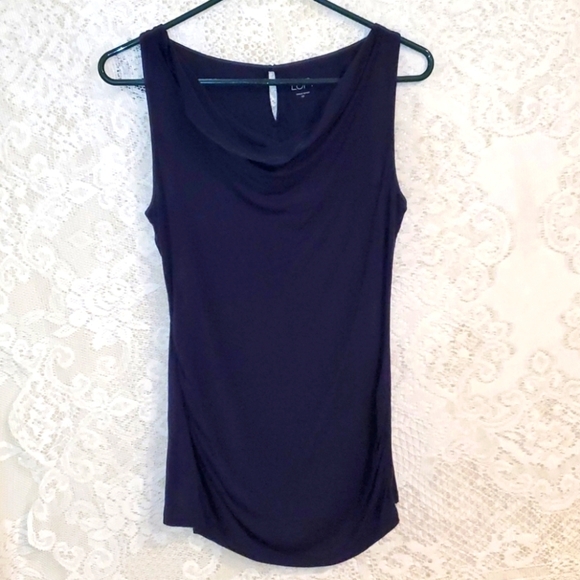 4/$20 Ann Taylor Loft sleeveless and drape neck top - Picture 8 of 15